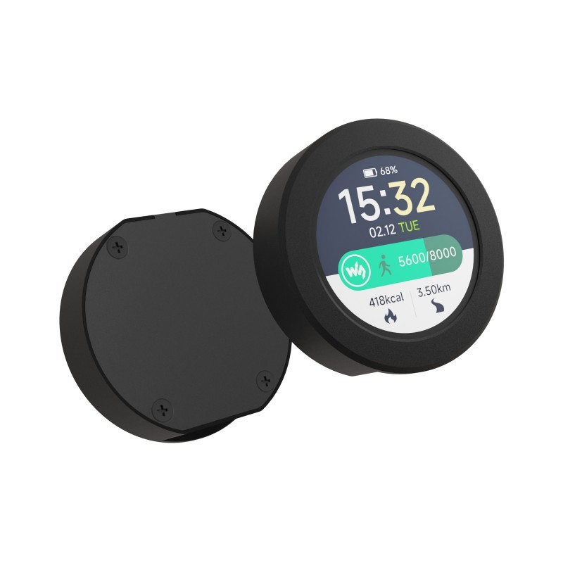 Плата розробки RP2350 з круглим сенсорним РК-дисплеєм 1,28 дюйма, роздільною здатністю 240×240, та корпусом - Waveshare 29075