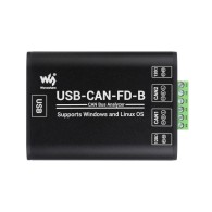 USB-CAN-FD-B adapter for CAN/CAN FD bus, Windows/Linux compatible - Waveshare 28745
