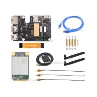 HAT+ PCIe z modemem 4G EG25-G do Raspberry Pi 5 - Waveshare 28557