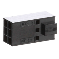 2.54 mm Plug Housing 2x3 Female Black