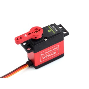 Waveshare 20kg-cm Large Torque 180° Digital Servo – Giant Servo 66RPM