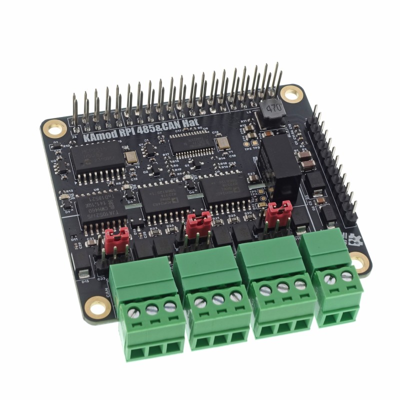 KAmod RPI 485&CAN Hat Moduł z dwoma interfejsami RS485 oraz interfejsem CAN dla Raspberry Pi