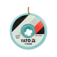 Plecionka do odsysania cyny 1,5mm (taśma rozlutowująca) YATO YT-82530