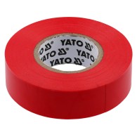 Taśma elektroizolacyjna 19mmx20mx0,13mm czerwona YATO YT-8166