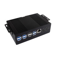 All-in-One BOX-B mini-computer for Raspberry Pi 5 with PCIe adapter for 4-port USB 3.2 Gen1 - Waveshare 27835