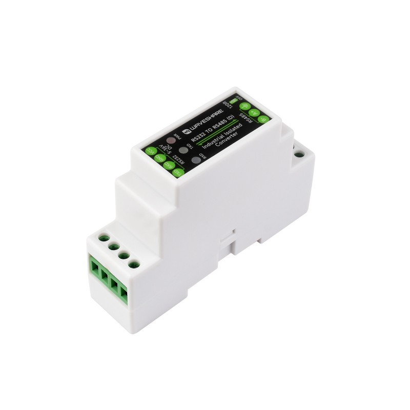 RS232 to RS485 (D) converter with digital isolation - Waveshare 27830