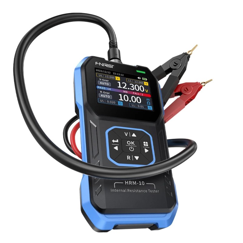 Internal resistance and voltage meter, cell battery tester FNIRSI HRM-10