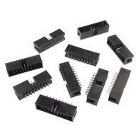 Gniazdo męskie IDC 18P proste 2,54 mm – 10 szt.
