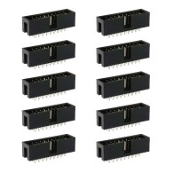 Gniazdo męskie IDC 18P proste 2,54 mm – 10 szt.