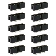 IDC Male Connector 16P Straight 2.54 mm – 10 pcs