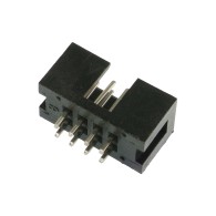 Gniazdo męskie IDC 8P proste 2,54mm - 10szt.