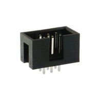 Gniazdo męskie IDC 6P proste 2,54 mm – 10 szt.