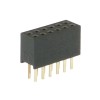 Female pin socket PIN: 12, 1.27mm THT 2x6 1A, DS1065-03-2x6S8BV
