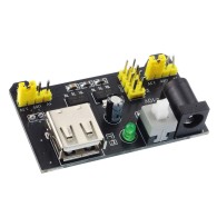 Moduł zasilania do płytek stykowych 5V 3.3V oraz 5 V USB
