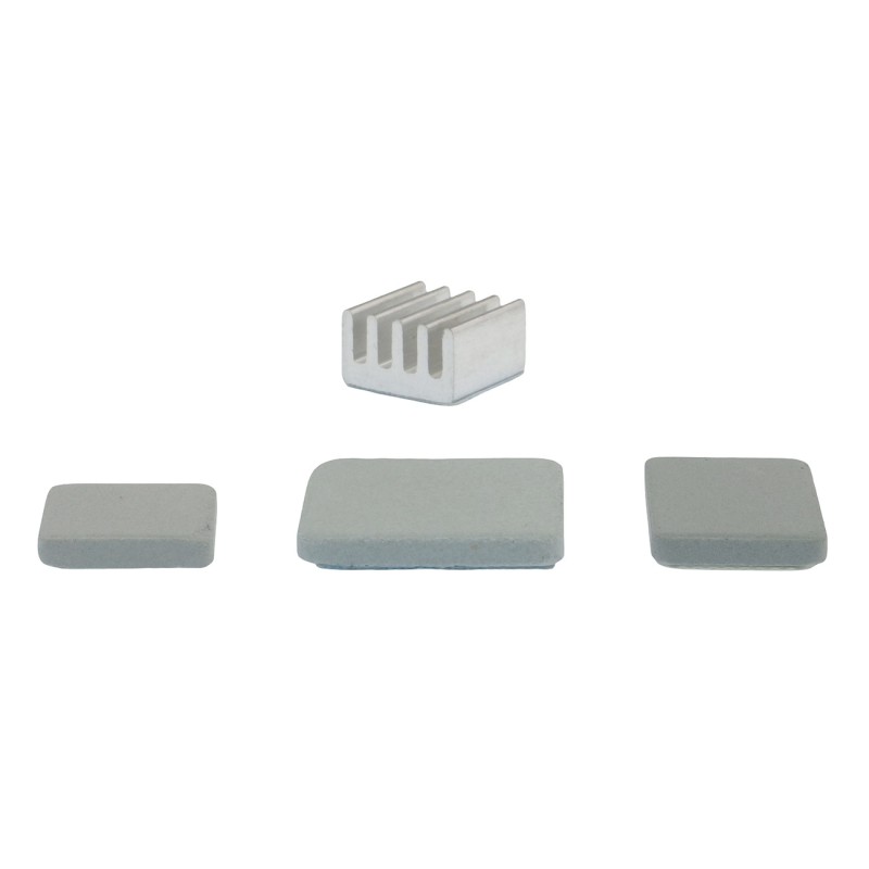 Zestaw ceramicznych radiatorów do Raspberry Pi 4B - 4 szt.