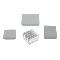 Set of ceramic heat sinks for Raspberry Pi 4B - 4 pcs.