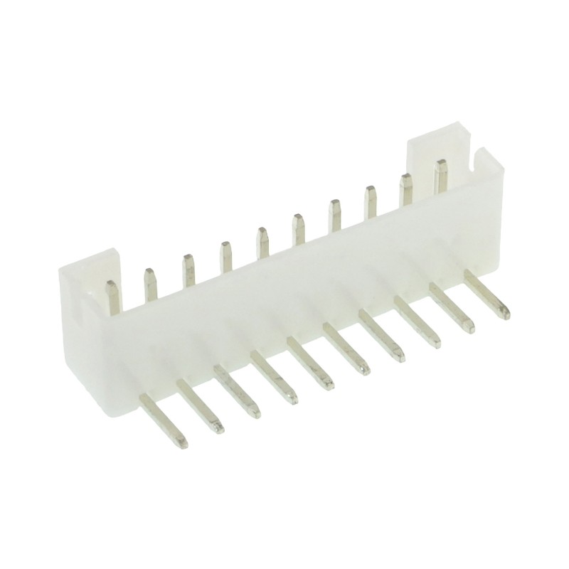 Angled wire-board socket JST PH-2.0, 10-pin, 2mm raster - 10 pcs.
