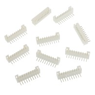 Angled wire-board socket JST PH-2.0, 10-pin, 2mm raster - 10 pcs.