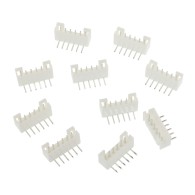Angled wire-board socket JST PH-2.0, 6-pin, 2mm raster - 10 pcs.