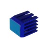 Aluminum heat sink for Raspberry Pi 4B, blue