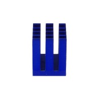 Aluminum heat sink for Raspberry Pi 4B, blue
