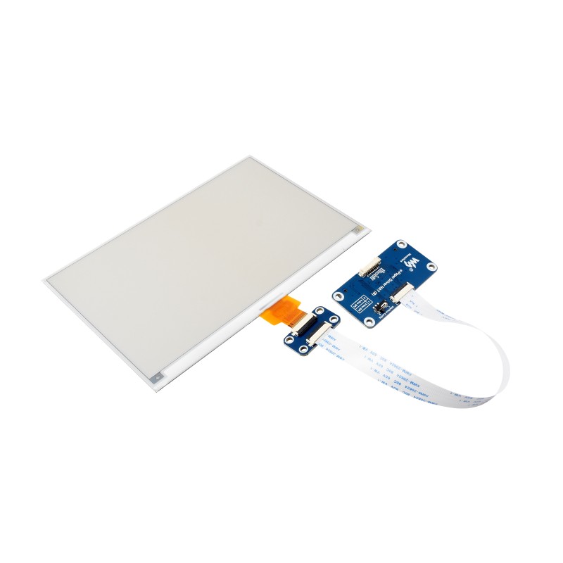 7,5-дюймовий дисплей для електронного паперу HAT (H) 800×480, 4 кольори, SPI, з платою керування E-Ink - Waveshare 31123