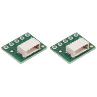 Breakout boards for JST SH-Style Connectors with 0.1″ pitch screw terminal blocks.