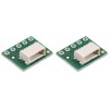 Breakout boards for JST SH-Style Connectors with 0.1″ pitch screw terminal blocks.