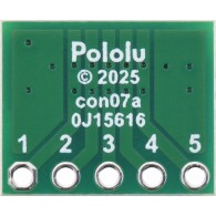 Breakout boards for JST SH-Style Connectors with 0.1″ pitch screw terminal blocks.