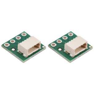 Adapter złącz JST SH 4-pin męski, side-entry, do płytki stykowej (2 szt.) - Pololu 4815