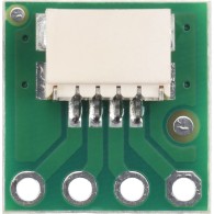 Breakout boards for JST SH-Style Connectors with 0.1″ pitch screw terminal blocks.