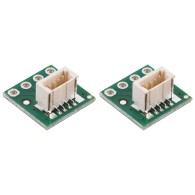 Breakout boards for JST SH-Style Connectors with 0.1″ pitch screw terminal blocks.