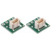 Breakout boards for JST SH-Style Connectors with 0.1″ pitch screw terminal blocks.