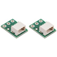 Breakout boards for JST SH-Style Connectors with 0.1″ pitch screw terminal blocks.