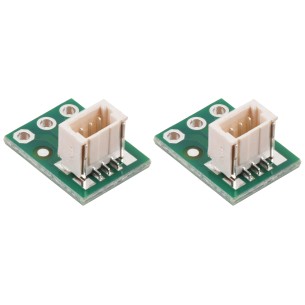 Adapter złącz JST SH 3-pin męski, top-entry, do płytki stykowej (2 szt.) - Pololu 4812