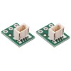 Breakout boards for JST SH-Style Connectors with 0.1″ pitch screw terminal blocks.