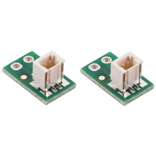 Adapter złącz JST SH 2-pin męski, top-entry, do płytki stykowej (2szt.) - Pololu 4810