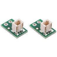 Breakout boards for JST SH-Style Connectors with 0.1″ pitch screw terminal blocks.