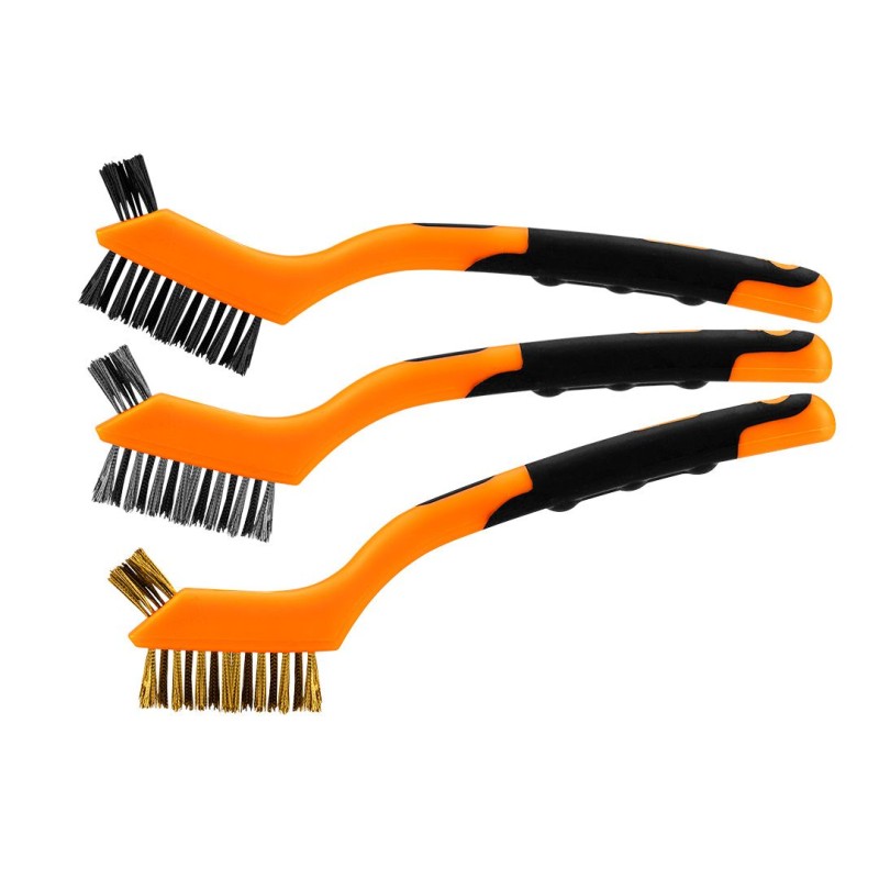 Set of 3 wire brushes – Neo Tools 39-100