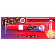 Klej CYJANOPAN 2g ME do połączeń sztywnych