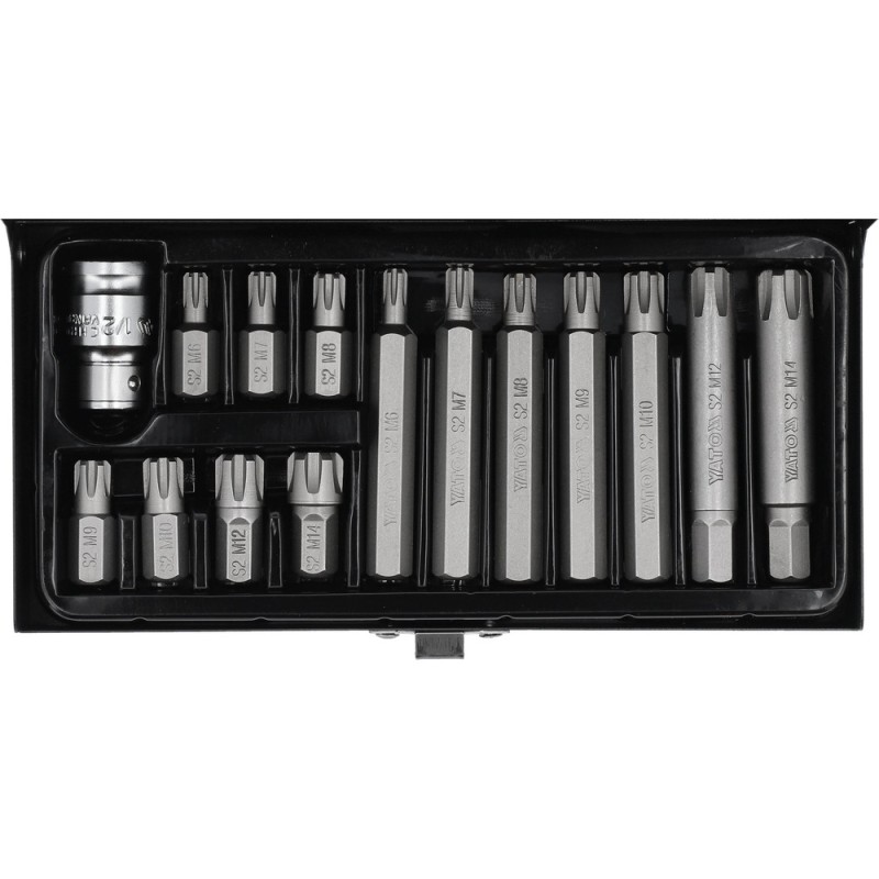 Klucze specjalne wkrętakowe Ribe M6-M14 15szt - Yato YT-0419