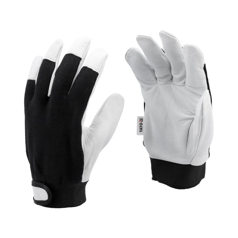 Work gloves size 8 black – Yato YT-74639