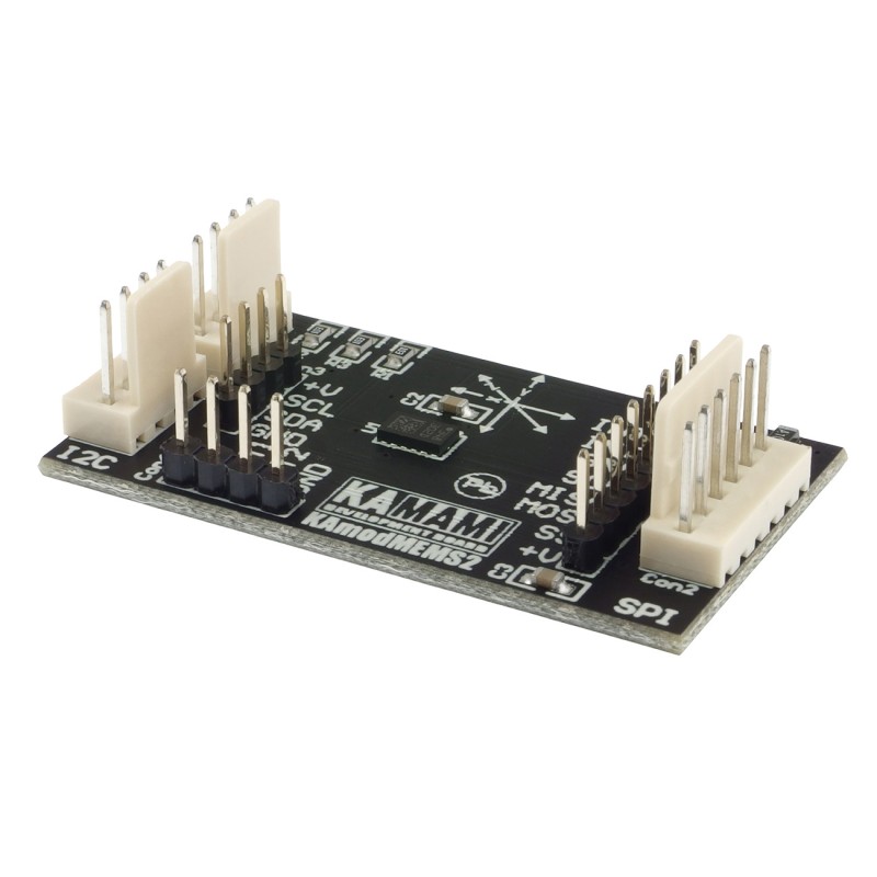 KAmodMEMS2 - модуль з системою LIS35 (3-осьовий акселерометр з цифровим виходом)