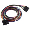 Connecting cable F-F, colored - 64 cm