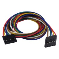 Connecting cable F-F, colored - 64 cm