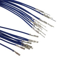Connection cables M-F, colored 18 cm - 50 pcs