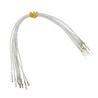 Przewody połączeniowe M-F różnokolorowe 18 cm - 50 szt.