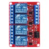 modRL04_ISO - power module with four 5V relays and optoisolation of inputs