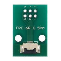FPC/FFC 0.5mm 6-pin to DIP adapter