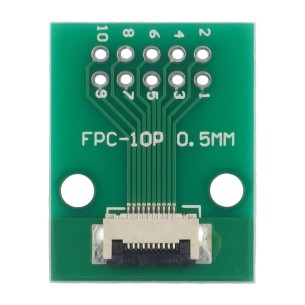 FPC/FFC 0.5mm 10-pin to DIP adapter
